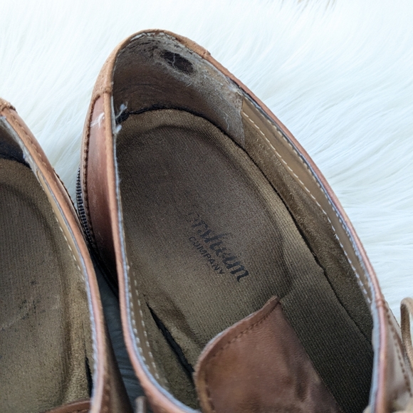 {Florsheim} Men's Leather Oxford Shoes - Picture 3 of 6